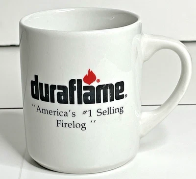 Duraflame Firelog '89-'90 Display Contest Award of Merit Coffee Mug Cup VTG 90's - Image 1 of 4