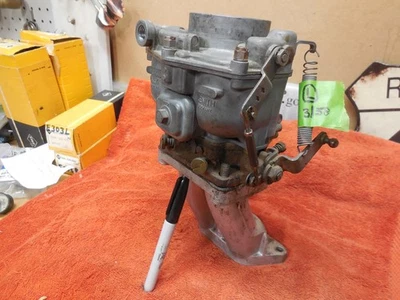 Porsche 356 Zenith Pallas 32NDIX carburetor & manifold #61608311, date code 3/58 - Image 1 of 4