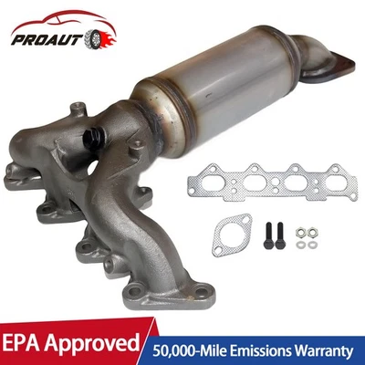 Catalytic Converters for Hyundai Elantra 04-12 Kia Spectra 04-09 2.0L Curved - Image 1 of 4