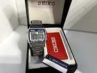 Seiko A127-5020  Chronograph  Quartz LCD Watch.