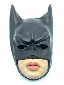 Vintage CESAR Rare 1993 BATMAN ANIMATED HALLOWEEN Soft Vinyl MASK NEW# JF - Picture 1 of 5