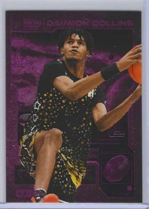 2023 Skybox Metal Universe Daimion Collins Pink Parallel /75 Rookie LSU - Picture 1 of 1