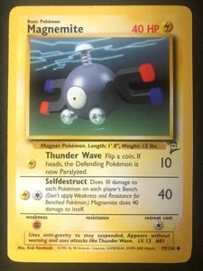 Pokemon 79/130 Magnemite Base Set 2 NM - Picture 1 of 2