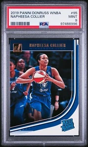 2019 Donruss WNBA Napheesa Collier #95 RC PSA 9 LOW POP - Picture 1 of 2
