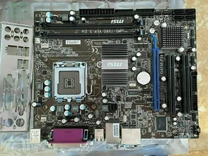 Placa Base Socket Intel 775 PARA QUAD CORE Y DDR3 MSI MicroAtx - Imagen 1 de 7