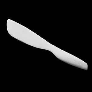 Esparcidor de sándwiches Tupperware nuevo en paquete - cuchillo de borde dentado - blanco - mango largo - Imagen 1 de 2
