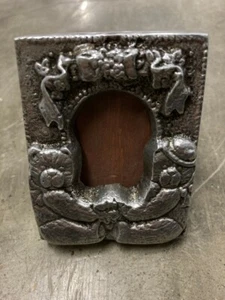 Pewter Picture Frame - Mini Baby Picture Frame "Teddy Bear" - Treasure Seekers - Picture 1 of 4