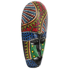  Tribal Mask Decor Wood Carved Mask Ornament Decorative Mask Decor Tribal Mask
