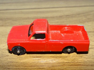Vintage Louis Marx Pressed Metal Toy Red Pickup Truck 1/64 ~ EXTREMELY CLEAN! - Image 1 of 4