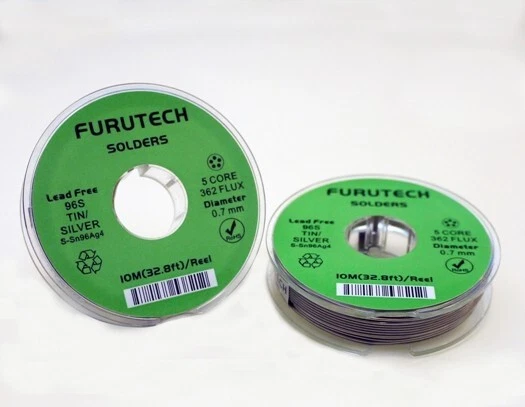 FURUTECH S-070-10 High Performance Silver Solder - 1 pcs - 10M Reel - Image 1 of 1