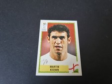 Euro 2000 panini sticker number 80 Martin Keown blue back