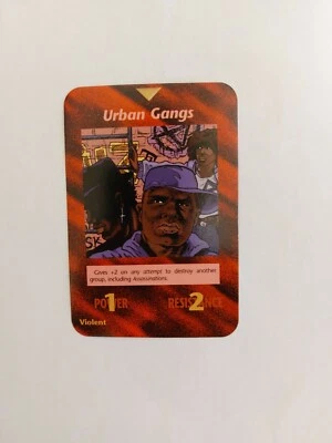 INWO Illuminati New World Order URBAN GANGS 1995 Unlimited Edition - Card Game - Bild 1 von 2