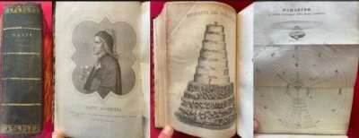 DANTE-DIVINA COMMEDIA-comento di P.FRATICELLI- G.BARBERA FIRENZE 1860 - Immagine 1 di 4