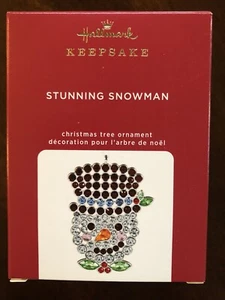 Impresionante adorno muñeco de nieve Hallmark 2020 - Imagen 1 de 3