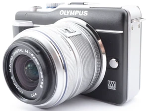 Olympus PEN E-PL1 Blanc 12.3MP 14-42mm II Objectif Set " Lecture " Avec / SD - Photo 1 sur 12