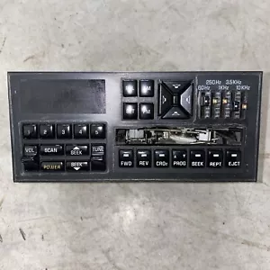1990-1991 Buick Reatta AM/FM Radio Cassette Radio Equalizer 16085374- OEM- - Picture 1 of 6