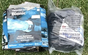 Bionic Flex 50’ Garden Hose, Heavy Duty & Lightweight Weatherproof Garden - Picture 1 of 4