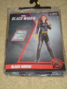 Costume, Female, Marvel Black Widow, Child S 4-6, NIP - Picture 1 of 4