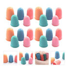 20x Silicone Finger Protectors for Scrapbooking Sewing (Multi-Color)