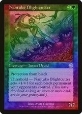 Nantuko Blightcutter FOIL Torment HEAVILY PLD Green Rare MAGIC MTG CARD ABUGames