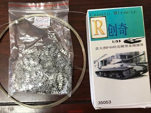 R-Model 1/35 35053 Metal Track For WWII Italian army P40 Medium tank - Picture 1 of 2