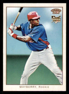 2009 Topps 206 #6 John Mayberry (RC) - Image 1 of 2