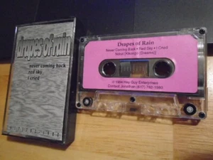 VERY RARE Drapes of Rain DEMO CASSETTE TAPE Boston MA rock 1994 UNRELEASED 3 trx - Picture 1 of 2