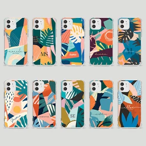Tirita Personalised Shockproof Case for iPhone 15 14 13 12 Tropical Funky - Picture 1 of 42