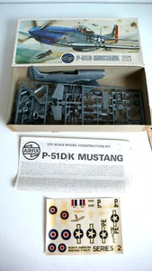 MAQUETTE KIT AIRFIX  P-51D MUSTANG    1/72è  VINTAGE  ANNÉES 70   - Picture 1 of 4