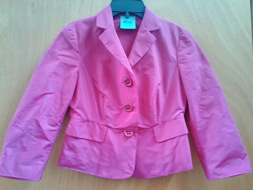 Giacca chiffon rosa usata MOSCHINO CHEAP AND CHIC taglia 4