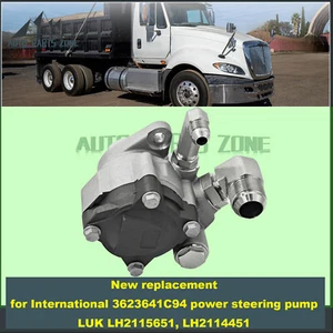 3623641C94 For INTERNATIONAL LF188 POWER STEERING PUMP LUK LH2115651 LH2114451 - Picture 1 of 14