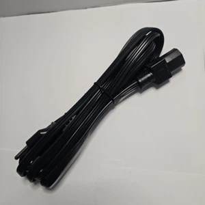 Power Cord 3-Female Prong Linetek 10A125V LS-13 Black Replacement - Picture 1 of 6
