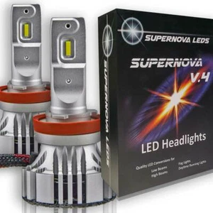 Supernova V.4 X LED Head Lights Fog PAIR - H11 H8 H9 9005 9006 H13 H7 H4 - Picture 1 of 236