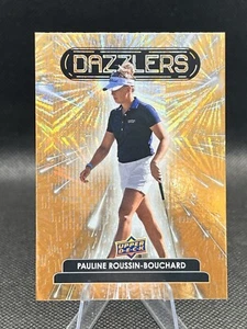 2024 Upper Deck Golf Orange Dazzlers #DZ-46 Pauline Roussin-Bouchard - LPGA Tour - Picture 1 of 2