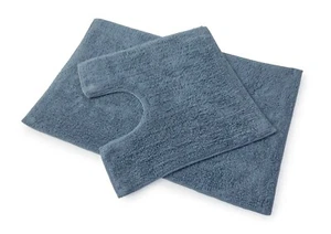 Set tappetino bagno e piedistallo Premier 2 pezzi 100% cotone - 13 colori disponibili - Foto 1 di 19