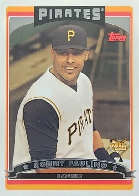 2006 Topps Baseball Card - Ronny Paulino Pirates #630 Rookie Card - Image 1 of 2