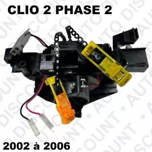 Contacteur tournant airbag pour Renault Clio 2 phase 2, 8200058676 - Picture 1 of 8