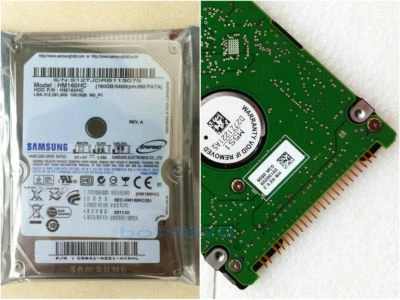 SAMSUNG 40GB 60GB 80GB 120GB 160GB 5400 RPM 8M 2.5" IDE PATA Hard Drive - Image 1 of 2