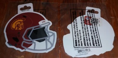 2 Новые Трояны USC - Наклейка Формы Шлема Университета Южной Калифорнии - Изображение 1 из 2