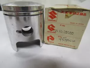 NOS GENUINE SUZUKI 12110-29500 PISTON STD STANDARD TS185 1978-1979 NEW OLD STOCK - Picture 1 of 3