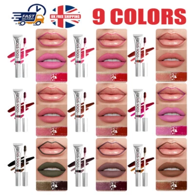 Peel-Off Tattoo Mask Lip Gloss Lip Liner Waterproof Long Lasting Matte Lip Stain - Image 1 of 4