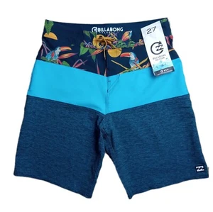 Billabong Recycler Pro Board Short Tri Bong Indigo Boys Size 27 NEW - Picture 1 of 8