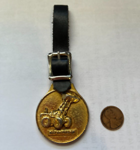 Vintage Caterpillar Tractor Advertising Watch Fob / Tag ~ Beckwith Machinery Co.