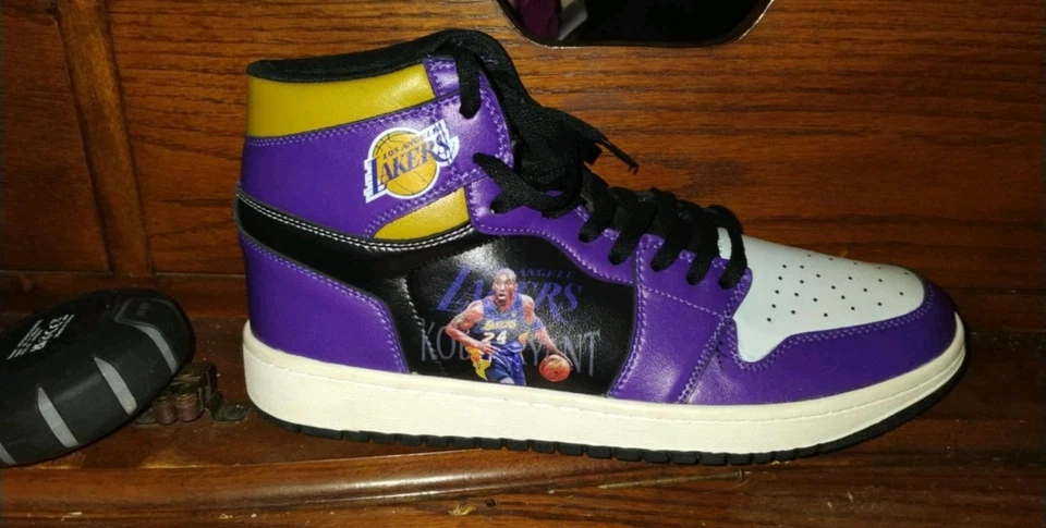 LA Lakers Kobe Bryant 24 Air Jordan 1 - Image 1 of 1
