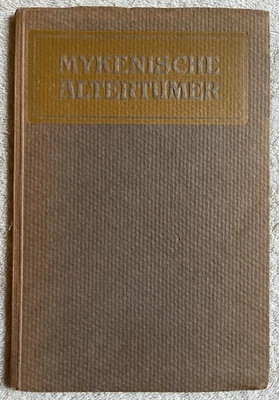 Mycenaan Cretan Antiquities antique book German English archaeology illustrated Foto 1 de 4