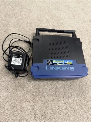 Linksys WRT54GS 54 Mbps 4-Port 10/100 Wireless G Router - Image 1 of 3