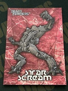 2007 Topps Transformers Movie Cards - Embossed Foil - 10 of 10 - Star Scream - Picture 1 of 2
