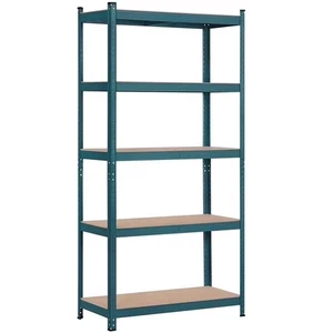 Heavy Duty 5-Tier Metal Shelving Unit - Adjustable Garage Utility Rack - Picture 1 of 12