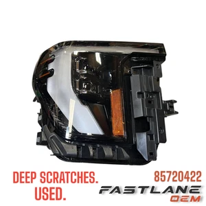 2024-2025 GMC SIERRA RIGHT HEADLAMP ASSEMBLY USED OEM 85720422 - Picture 1 of 19