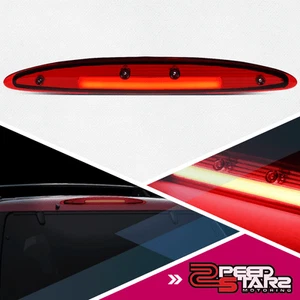 FOR 97-02 EXPEDITION UN93 RED HOUSING REAR 3RD/THIRD BRAKE/STOP FULL LED LIGHT - Picture 1 of 5